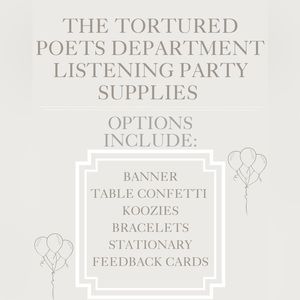 Tortured Poet Department Listening Package (4)